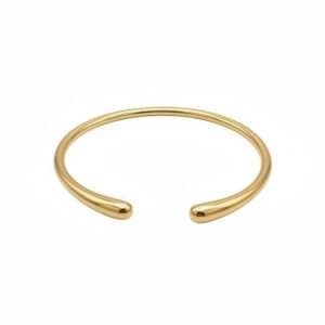 bow bangle gold