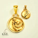 zodiac necklace – leo