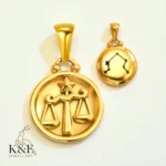 zodiac necklace – libra