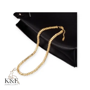 chucky snake bone necklace