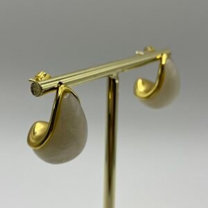 pear white shine studs