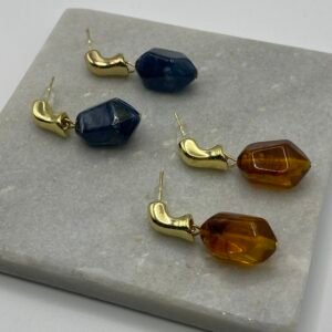 amber fashion drop earring
