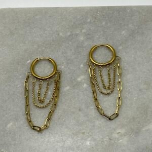 chain drop earring