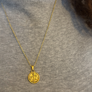 zodiac necklace – libra
