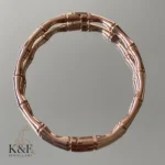 bamboo bangle rose gold