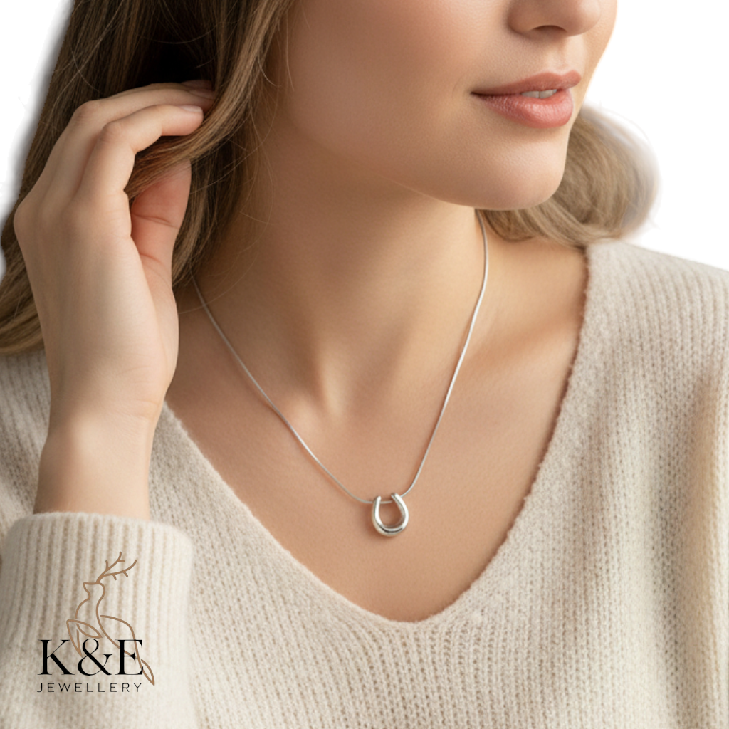 aurelia crown pendant necklace silver aurelia crown pendant necklace silver