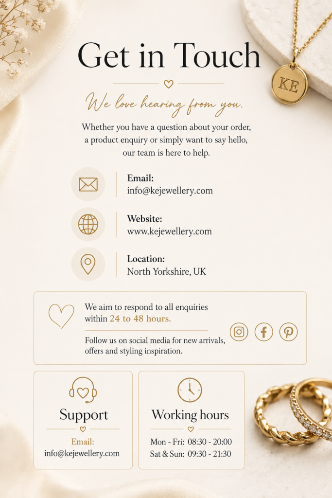 get in touch